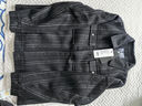 杉杉（FIRS）羽絨內(nèi)膽羊毛呢翻領(lǐng)羽絨服男秋冬新款保暖加厚防寒外套159 黑灰 180/96A/XL 曬單實拍圖