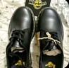 馬丁（DR.MARTENS）1461 Quad夏季松糕通勤光面皮黑色厚底皮鞋單鞋 黑色 39 曬單實拍圖