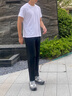 愛步（ECCO）BIOM2.2運(yùn)動(dòng)鞋男 2025年新款輕量透氣跑步鞋男鞋 健步830904 鴿子灰/白色83090460600 41 曬單實(shí)拍圖