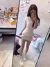 ZUOSAISI品牌小白鞋女厚底真皮百搭休閑鞋女2025秋季新品女鞋百搭鞋子女 白色皮面款 35 曬單實(shí)拍圖