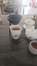 馳達陶瓷無孔茶漏家用高端茶濾茶水分離創(chuàng)意支架日式高檔中式 鐵架固定無孔茶漏（支架+茶漏） 曬單實拍圖