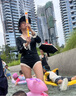 微光里泳衣女2025新款黑色長袖防曬純欲保守顯瘦遮肚學(xué)生游泳度假泡溫泉 黑色 均碼 【建議80-120斤】 曬單實拍圖