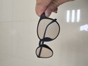 0度（PERFECTSIGHT）稀土六防 防藍(lán)光防輻射眼鏡 平光鏡電腦手機(jī)護(hù)目鏡 近視可配度數(shù) 稀土六防鏡片B6013-C1黑 無度數(shù)（稀土平光鏡片） 曬單實拍圖