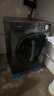 美的（Midea）洗衣機全自動(dòng)滾筒10/12公斤大容量家用洗脫/洗烘一體 1.21至高洗凈比 除菌洗可洗羽絨服家電補貼 【12公斤無(wú)烘干】1.1洗凈比+凈速洗 曬單實(shí)拍圖
