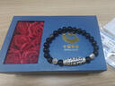 中國黃金九眼天珠黑曜石手串男士轉運珠手鏈新年情人節禮物送男友老公生日 足銀九眼天珠金曜石手串-京速達 曬單實(shí)拍圖