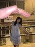多菲尼森 仲夏花語 法式碎花薄紗連衣裙女夏季仙女藍(lán)色波浪花邊短袖連衣裙 碎花薄紗連衣裙藍(lán)色 S 【40-50KG】 曬單實(shí)拍圖