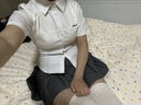皓娥 JK制服短袖襯衫收腰2025夏季修身白色百搭制服日系學(xué)院風(fēng)襯衣女 JK收腰短袖襯衫【含領(lǐng)結(jié)】 M 曬單實(shí)拍圖