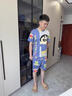 何佳功蠟筆小新睡衣  夏季棉感家居服男生印花潮流款青少年加大碼套裝 379索隆 M 學(xué)生【90-115斤】 曬單實(shí)拍圖
