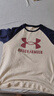 安德瑪（Under Armour）男童純棉T恤夏兒童舒適短袖男大童復古字母印花上衣夏裝241101019 卡其 170 （偏小一碼） 曬單實(shí)拍圖