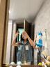 佐敘復(fù)古港風(fēng)牛仔馬夾女春秋2025新款大口袋百搭無袖背心坎肩外套上衣 淺藍(lán)色 M （90-105斤） 曬單實(shí)拍圖