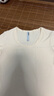 蕉內(nèi)【趙露思同款】涼皮501Cool女士U領(lǐng)修身肌底衣顯瘦T恤女運(yùn)動(dòng)內(nèi)搭 【趙露思同款】奶油白 S 曬單實(shí)拍圖