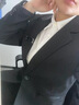 源菲埡黑色西裝套裝女面試正裝三件套職業(yè)裝商務(wù)氣質(zhì)工裝工作服西服套裙 單件黑色西裝 L 【建議100-110斤】 曬單實(shí)拍圖