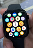 Apple/蘋果 Watch Series 10 智能手表GPS+蜂窩款46毫米亮黑色鋁金屬表殼黑色運(yùn)動(dòng)型表帶M/L MWYK3CH/B 曬單實(shí)拍圖