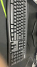 羅技（Logitech）MK120 鍵鼠套裝 有線鍵鼠套裝 辦公鍵鼠套裝 電腦鍵盤 USB即插即用 全尺寸 黑色 曬單實(shí)拍圖