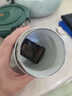 WRNDKM德國品牌茶水分離泡茶杯陶瓷內(nèi)膽保溫杯水杯可愛迷你便攜旅行杯子 黑色500ML 曬單實(shí)拍圖