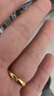飾之秀沙金銅戒指男女情侶古法傳承素圈活口戒指實(shí)心仿真簡(jiǎn)單素戒禮物潮 光面戒指活口沙金戒指 曬單實(shí)拍圖