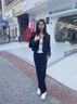 雪尼爾闊腿褲女2025春秋新款小個(gè)子高腰垂感加絨窄版直筒褲子女 黑色春秋【常規(guī)款】 M 【建議體重95-110斤】 曬單實(shí)拍圖