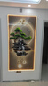 意識形態(tài)流水生財玄關(guān)裝飾畫(huà)迎客松入戶(hù)正對門(mén)掛畫(huà)輕奢led燈走廊過(guò)道壁畫(huà) E875金框 90*180(建議1.2-1.5米的墻面） [人體感應款]鋁合金水晶+LED燈 曬單實(shí)拍圖