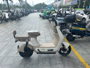 綠源新國標電動自行車LIVA7豪華版【續(xù)航70km-48V24A星恒鋰電】NFC智能解鎖前碟后陶液冷電機保十年 咖 曬單實拍圖