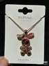 XUPING旭平首飾S時(shí)尚可愛小兔子項(xiàng)鏈女生送禮飾品 4號(hào)色-玫粉色 約40+5cm 曬單實(shí)拍圖
