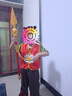 哪吒兒童演出服團體舞蹈演出搭配武器全套男女童cos小哪吒服裝 哪吒七件套+火尖槍+乾坤圈 120 cm 現(xiàn)貨 曬單實拍圖