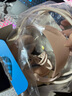 惠普（HP）H160耳機(jī)頭戴式有線電競游戲耳麥 辦公網(wǎng)課吃雞通用 電腦耳機(jī)3.5mm接口 奶茶色 曬單實拍圖