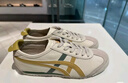 Onitsuka Tiger鬼塚虎運(yùn)動(dòng)休閑鞋男女經(jīng)典虎爪紋休閑鞋MEXICO 66?1183A201 米白色/黃色 39 曬單實(shí)拍圖