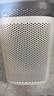 ABEPC無蓋垃圾桶12L家用衛(wèi)生間客廳廚房臥室廢紙簍鏤空奶白色卡其框 曬單實(shí)拍圖