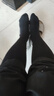 JKN薄款小腿壓力襪女夏季【顯瘦防滑】jk襪黑色白色長筒襪涼感冰冰襪 曬單實拍圖