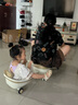 活石兒童扭扭車1-3歲可坐大人承重3-6歲防側(cè)翻溜溜車雙人嬰兒搖搖車 輕奢咖【拖斗+拉桿+推桿】 升級(jí)大拖斗可坐可儲(chǔ)物 曬單實(shí)拍圖