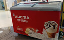 澳柯瑪（AUCMA）商用臥式冷凍柜冰柜全籃筐 弧形玻璃門展示柜雪糕展示柜 超市冰淇淋速凍冷柜 -30℃【1級(jí)能效】338升 SD-338HA 曬單實(shí)拍圖