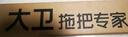大衛(wèi)平板拖把40cm桿長(zhǎng)133cm2布加厚P12免手洗5層刮污 曬單實(shí)拍圖