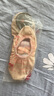 馳動(dòng)兒童舞蹈鞋軟底練功鞋女男童貓爪鞋跳舞芭蕾舞鞋免系帶膚色32碼 曬單實(shí)拍圖