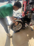 新勇士自動(dòng)拆胎機(jī)汽保設(shè)備汽車輪胎拆裝機(jī)左右輔助臂扒胎機(jī)防爆扁平胎 DBS-620型輪胎拆裝機(jī) 曬單實(shí)拍圖