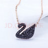施華洛世奇（SWAROVSKI）Swan 鏈墜大號黑天鵝鍍玫瑰金色項鏈 七夕情人節(jié) 禮物 5204134 曬單實拍圖