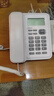 飛利浦（PHILIPS）有繩電話機(jī)座機(jī) 固定電話 辦公家用 雙接口 免電池 免提通話 CORD281A白色 曬單實(shí)拍圖