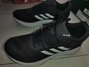 阿迪達(dá)斯 （adidas）男鞋跑步鞋 25夏季新款緩震輕便運(yùn)動鞋網(wǎng)面透氣低幫休閑鞋子 【軟彈減震】經(jīng)典黑白/熱銷款/曬圖退10 41 （內(nèi)長255mm） 曬單實(shí)拍圖