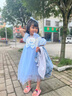 迪士尼艾愛莎公主裙子連衣裙女童新品連衣裙子兒女夏童裝夏季2025新款 曬單實拍圖