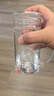 暢印月牙杯高硼硅玻璃杯子家用茶水分離過濾辦公室?guī)О焉w高端泡茶杯 帶蓋 300ml 曬單實拍圖