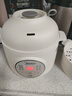 美的（Midea）電燉鍋電蒸鍋 煮粥嬰兒輔食鍋專用燉湯盅煲湯鍋輔食鍋燉盅1L隔水燉 蒸燉一體多功能鍋 MD-DZE1068 曬單實(shí)拍圖