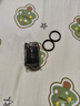 JOBON中邦男士穿皮帶牛皮汽車(chē)鑰匙扣腰帶掛件鑰匙鏈鎖匙扣鑰匙圈鑰匙環(huán) ZB-912-黑色（牛皮） 曬單實(shí)拍圖