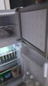 志高電冰箱雙門家用節(jié)能冰箱出租屋冷藏冷凍環(huán)保迷你冰箱辦公室公寓租房宿舍低噪電冰箱 S192銀色一級能效【萬人推薦】 曬單實拍圖
