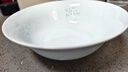 富玉陶瓷景德鎮(zhèn)中式大容量北方吃飯碗高溫白瓷7英寸家用玲瓏面碗 青釉玉牡丹7英寸面碗-2只裝 曬單實(shí)拍圖