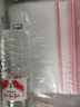 登比食品自封袋12號34*45密封袋防水PE透明特大號收納袋塑封袋包裝袋 曬單實拍圖