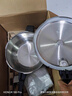 蘇泊爾（SUPOR）304不銹鋼7.0L壓力鍋24cm【5-7人可用】快煮防爆高壓鍋電磁爐通用 曬單實拍圖