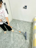 伊司達海綿拖把38cm家用拖布一拖凈款免手洗強吸水膠棉拖把 2速軟膠棉頭 曬單實拍圖
