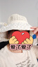 妙奕嘉防曬帽女遮陽(yáng)帽女士夏季2025年新款帽子時(shí)尚洋氣漁夫帽草帽沙灘帽 米色蕾絲小碎花蝴蝶結草編帽 曬單實(shí)拍圖