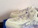 FILA 斐樂官方女鞋F(xiàn)LUID 5貓爪休閑鞋時尚復(fù)古運(yùn)動鞋女鞋 奶白/浪漫紫-GO 36.5 曬單實拍圖