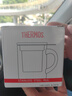 膳魔師（THERMOS）保溫杯400ml男女士泡茶咖啡保冷水杯子TEMC-400 珍珠白 曬單實拍圖