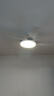 美的（Midea）風(fēng)扇燈餐廳吊扇燈led臥室52寸開(kāi)葉扇全光譜五葉扇熟睡風(fēng)包安裝 曬單實(shí)拍圖